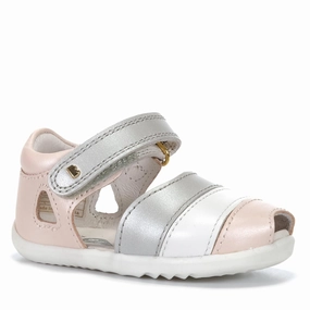 Bobux Step Up Twist 733103 Seashell/Silver Chic Motion