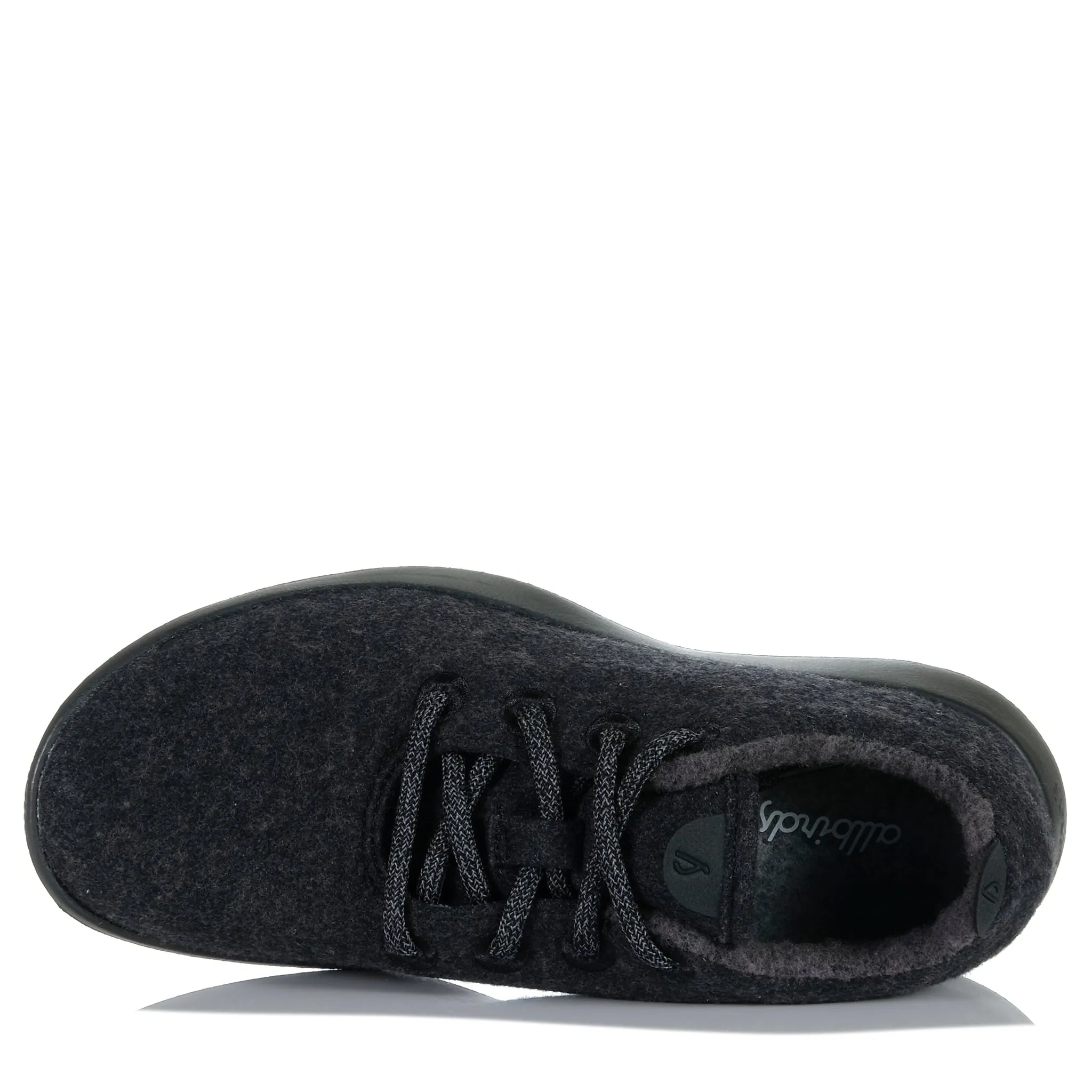 Bold Silhouette Allbirds Women's Wool Runner Natural Black