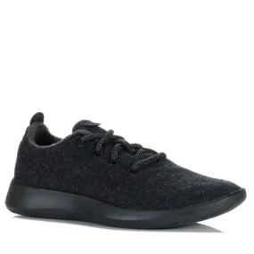 Allbirds Women's Wool Runner Natural Black Sculpted cushioning
