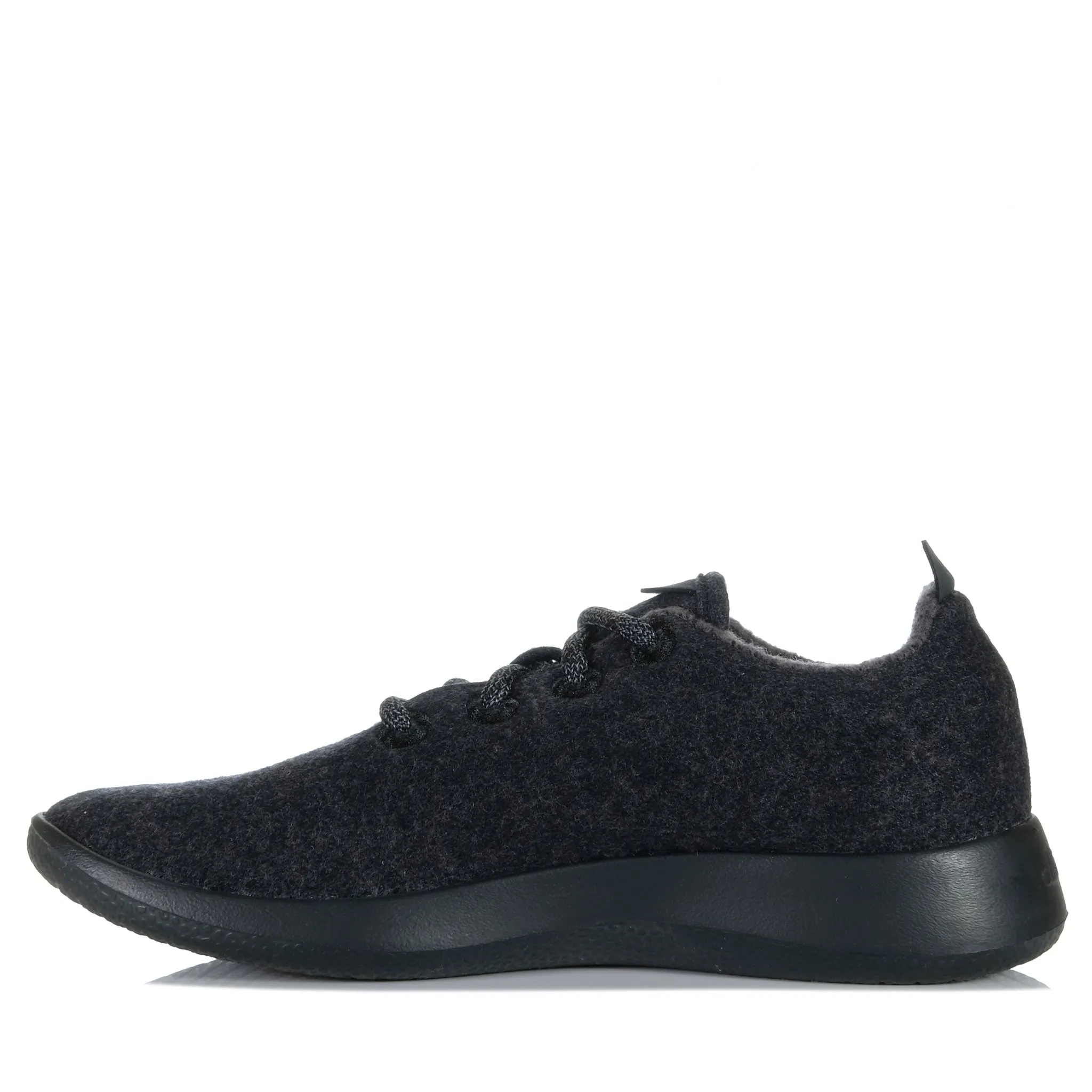 Bold Silhouette Allbirds Women's Wool Runner Natural Black