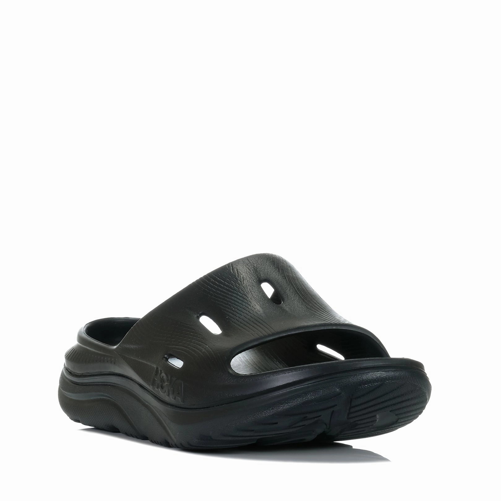 Bold Design Footwear Hoka Ora Recovery Slide 3 Black