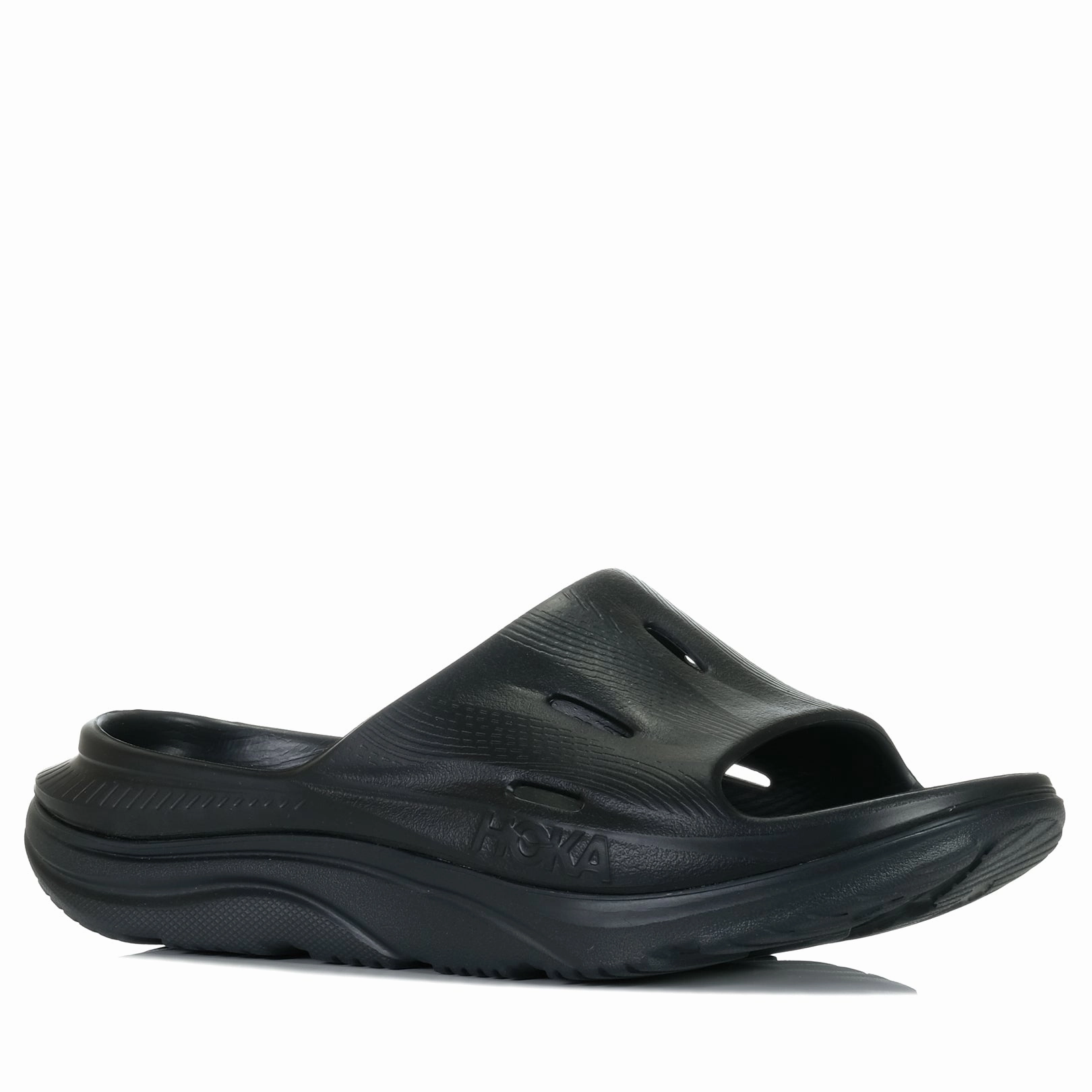 Fast Drying Hoka Ora Recovery Slide 3 Black