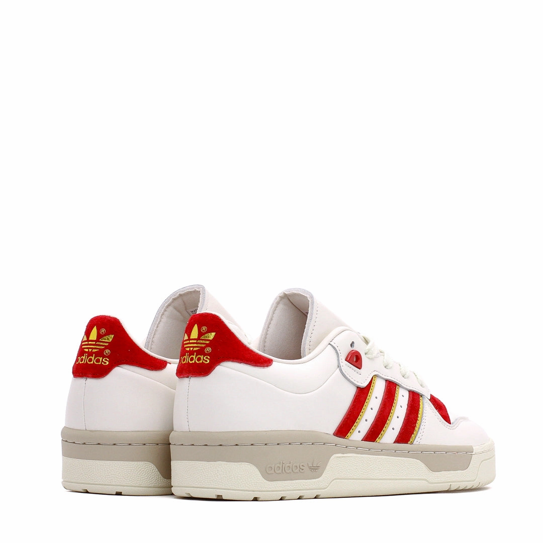 Bold Flow Adidas Originals Men Rivalry 86 Low White Red IF6263