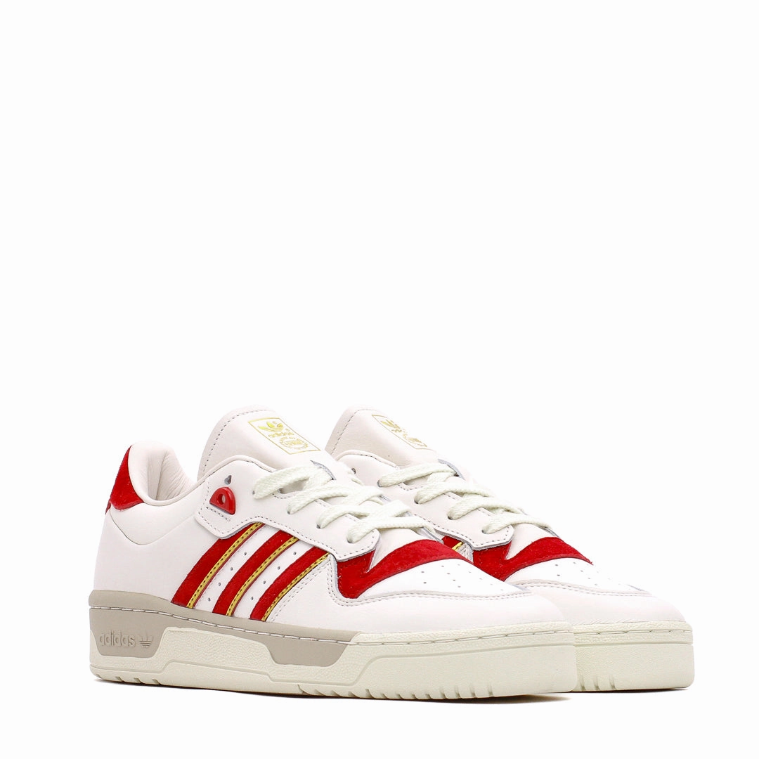 Bold Flow Adidas Originals Men Rivalry 86 Low White Red IF6263