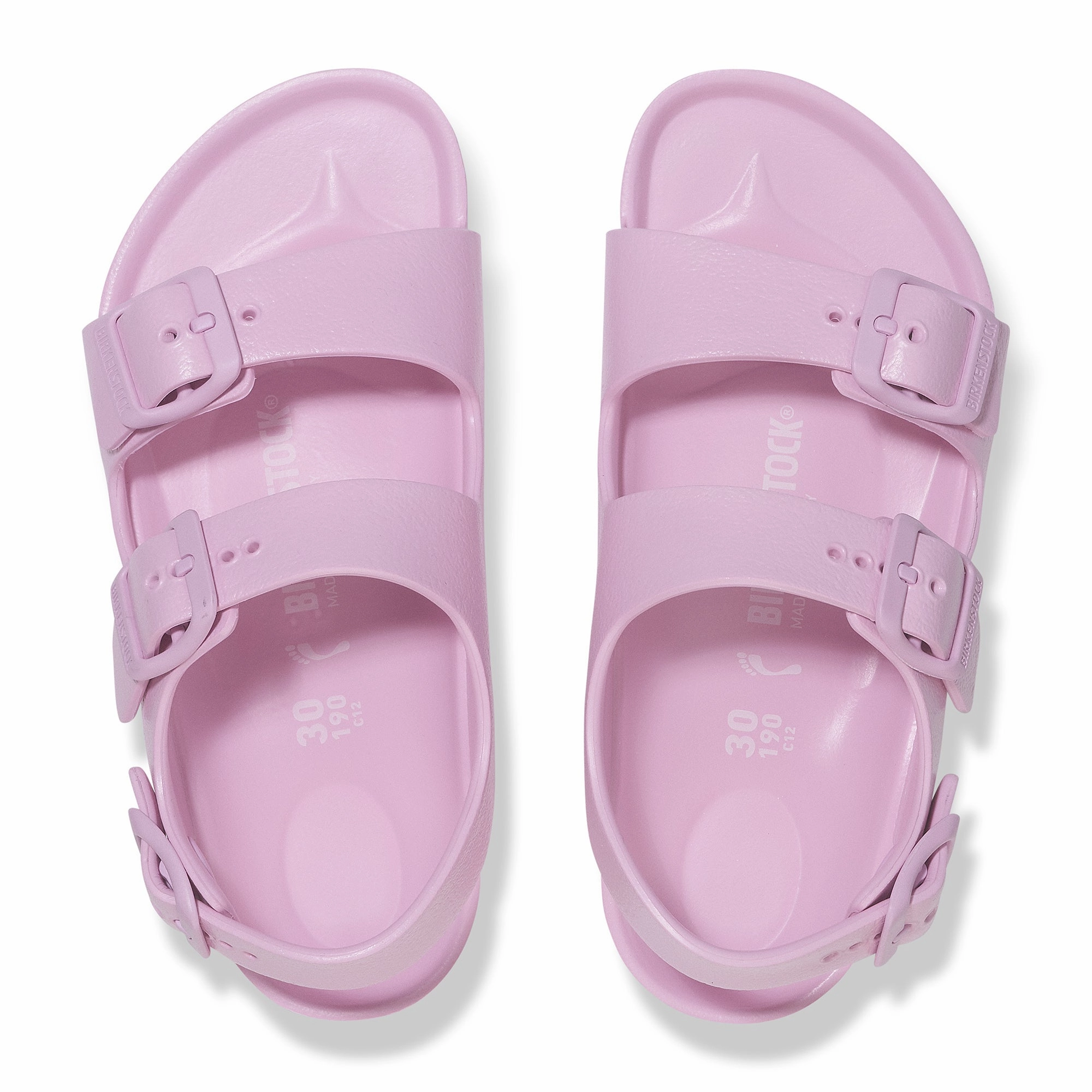 Bold Strap Sandals Birkenstock Kids Milano EVA - Fondant Pink - Narrow