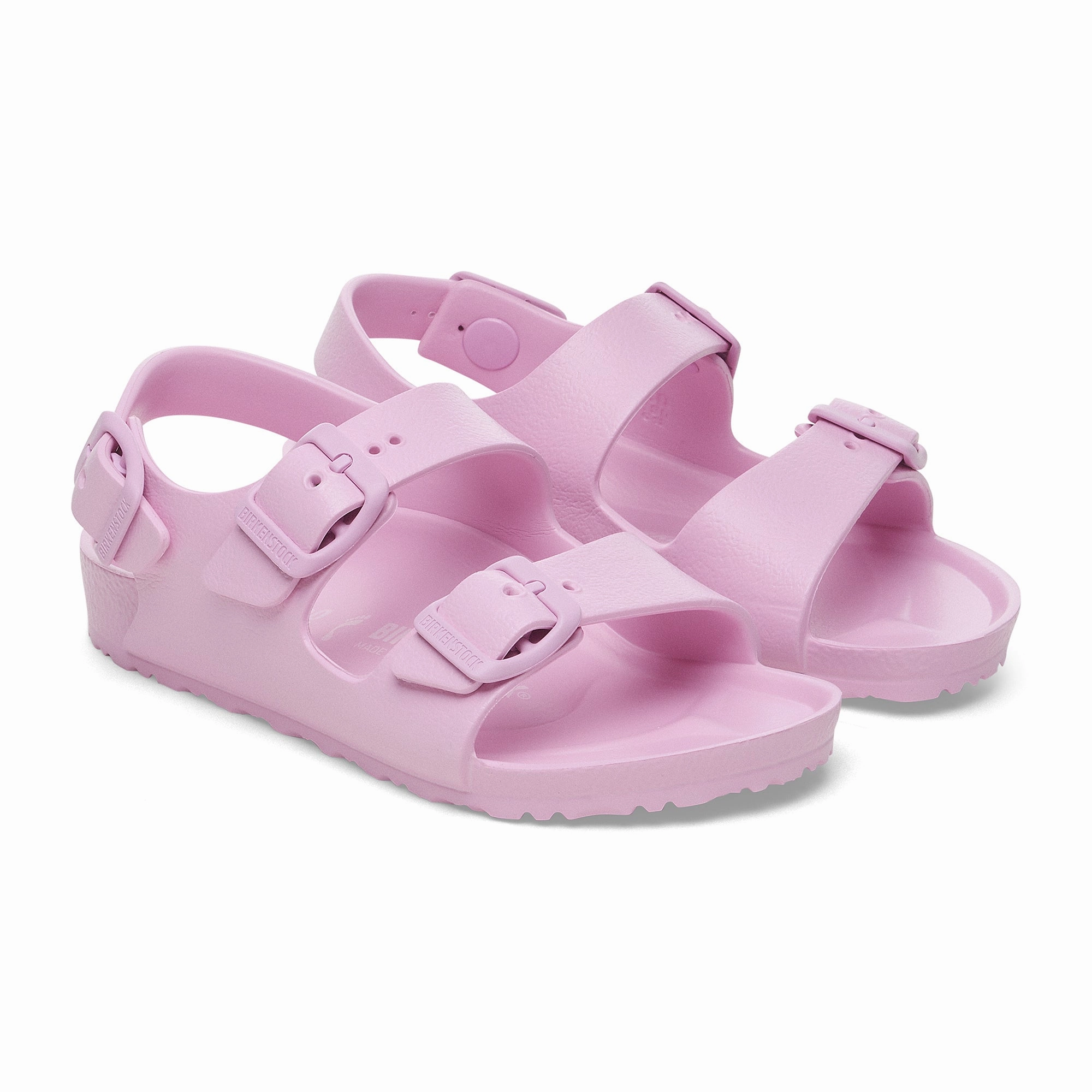 Bold Strap Sandals Birkenstock Kids Milano EVA - Fondant Pink - Narrow