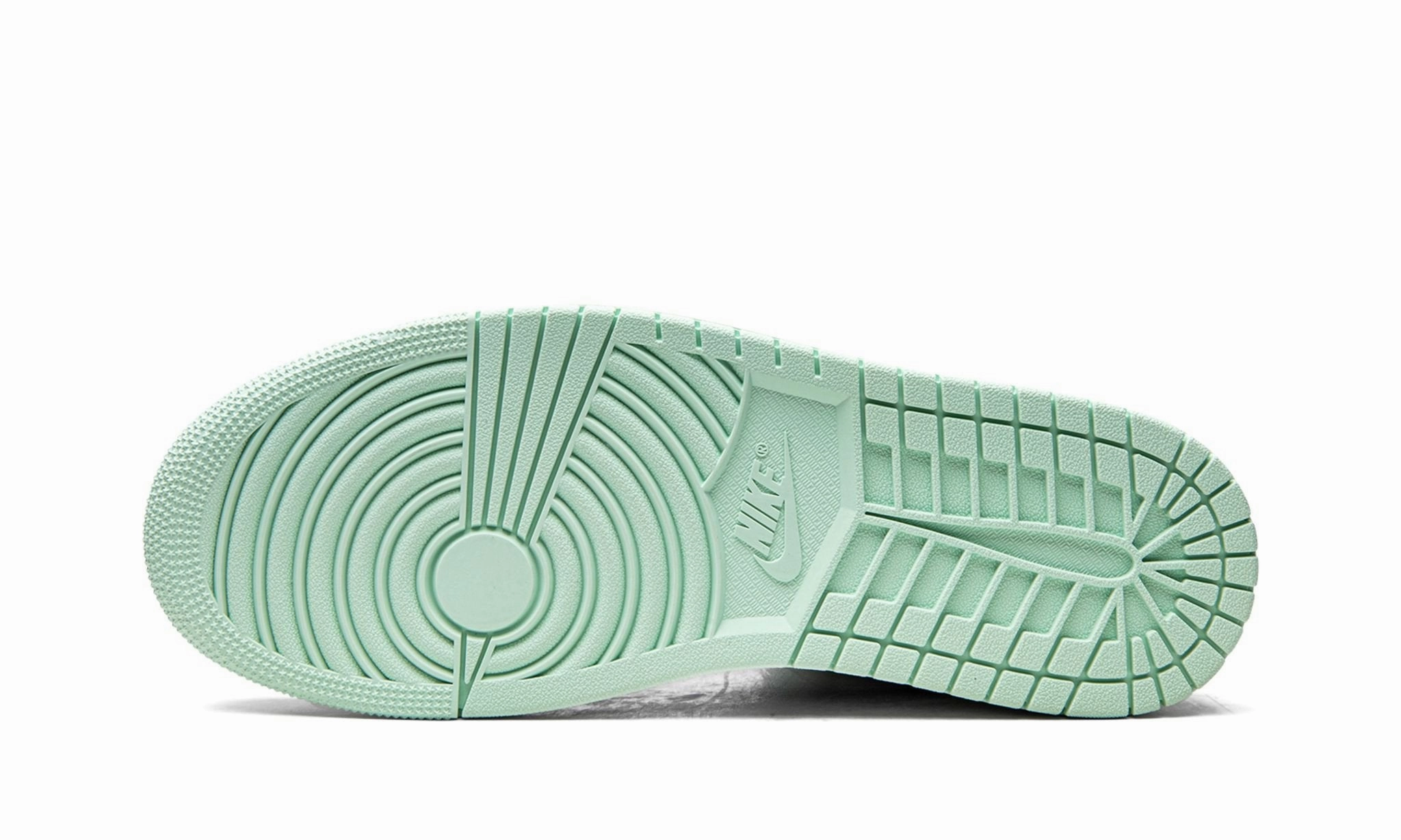 Boosted look Air Jordan 1 Mid Blue Mint