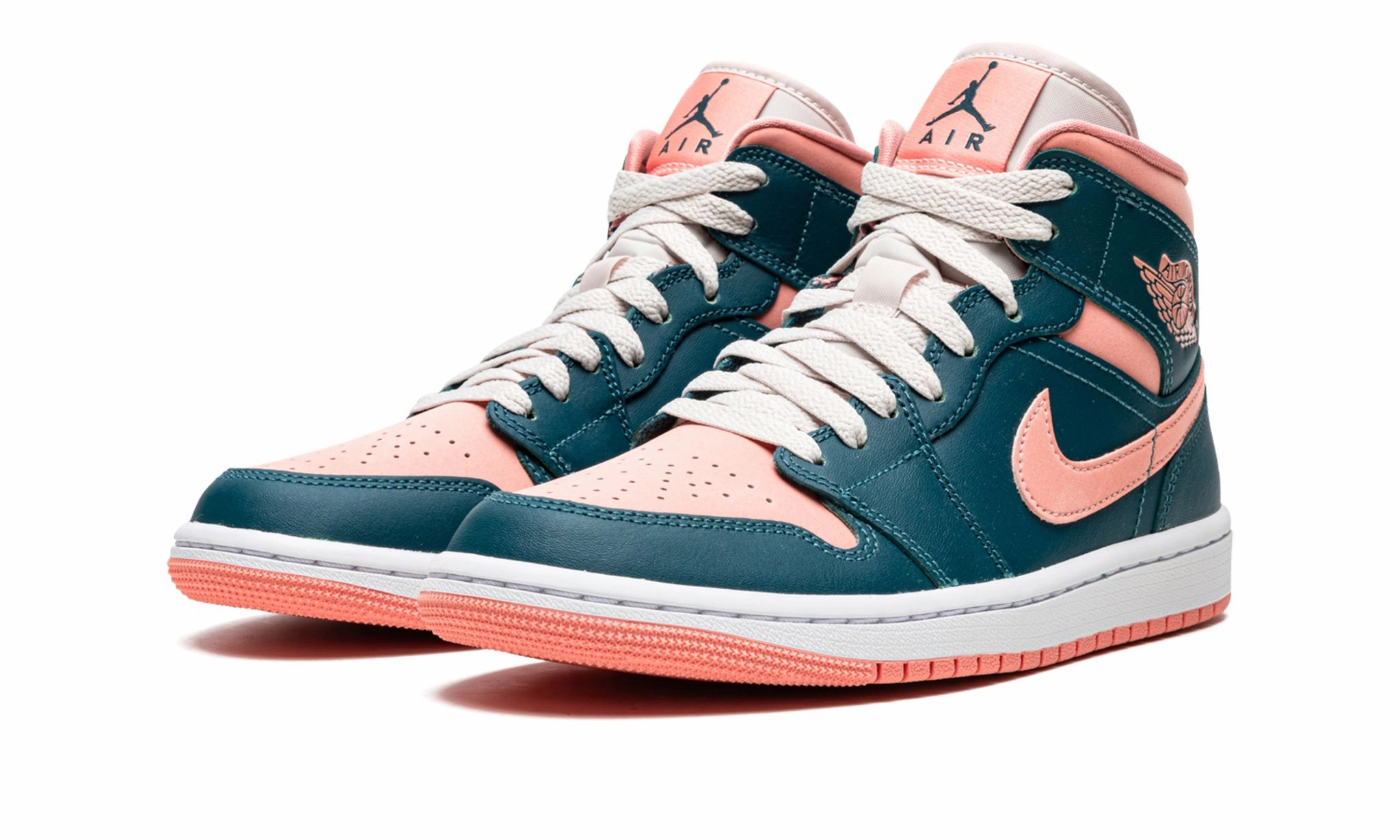 Boosted performance Air Jordan 1 Mid Dark Teal