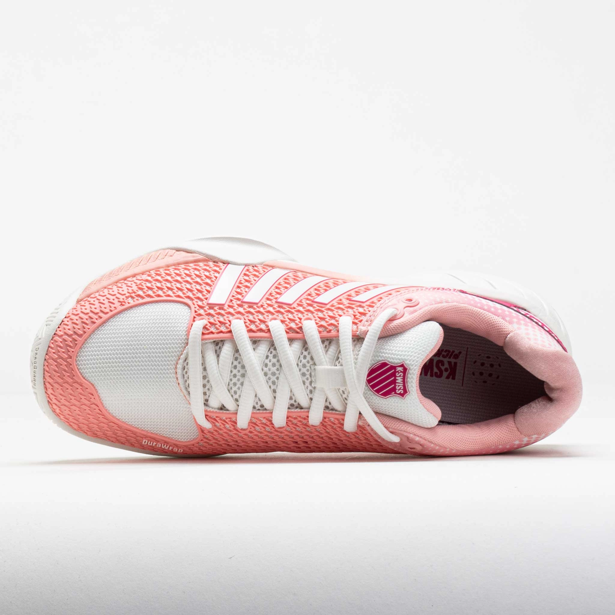 Bounce Sole K-Swiss Express Light Pickleball Women's Raspberry Sorbet/Cloud Dancer