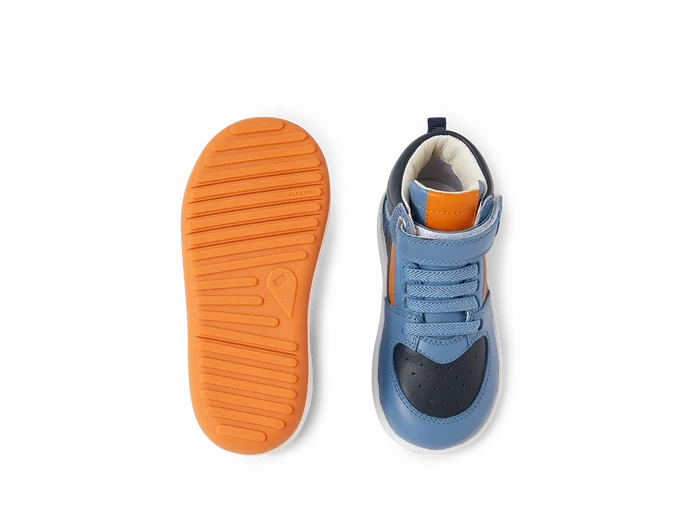 Breath Control Bobux Kid  Topspin Boot - Elemental Blue
