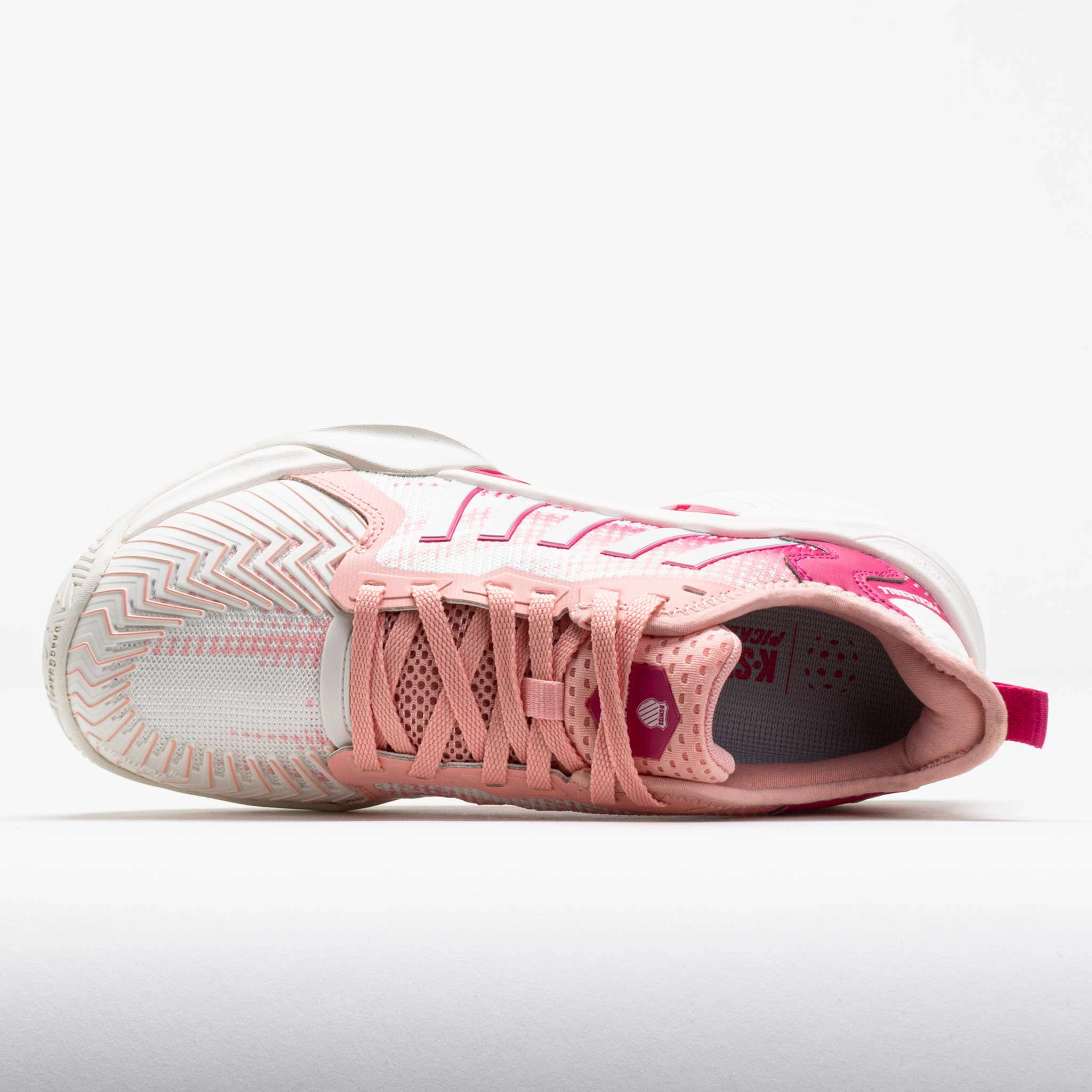 Breath System K-Swiss Pickleball Supreme Women's Cloud Dancer/Raspberry Sorbet