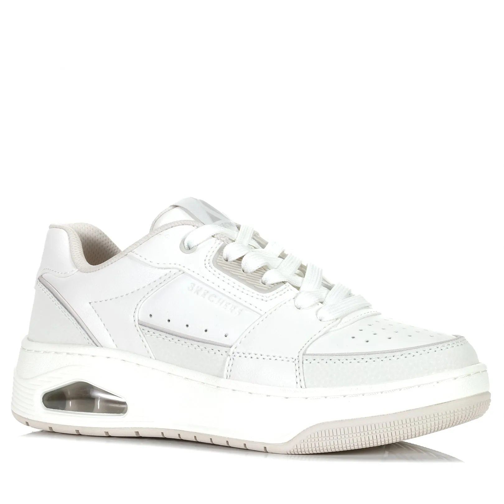 Non Slip Fashion-forward flexibility Skechers Uno Court - Courted Style 177710 White