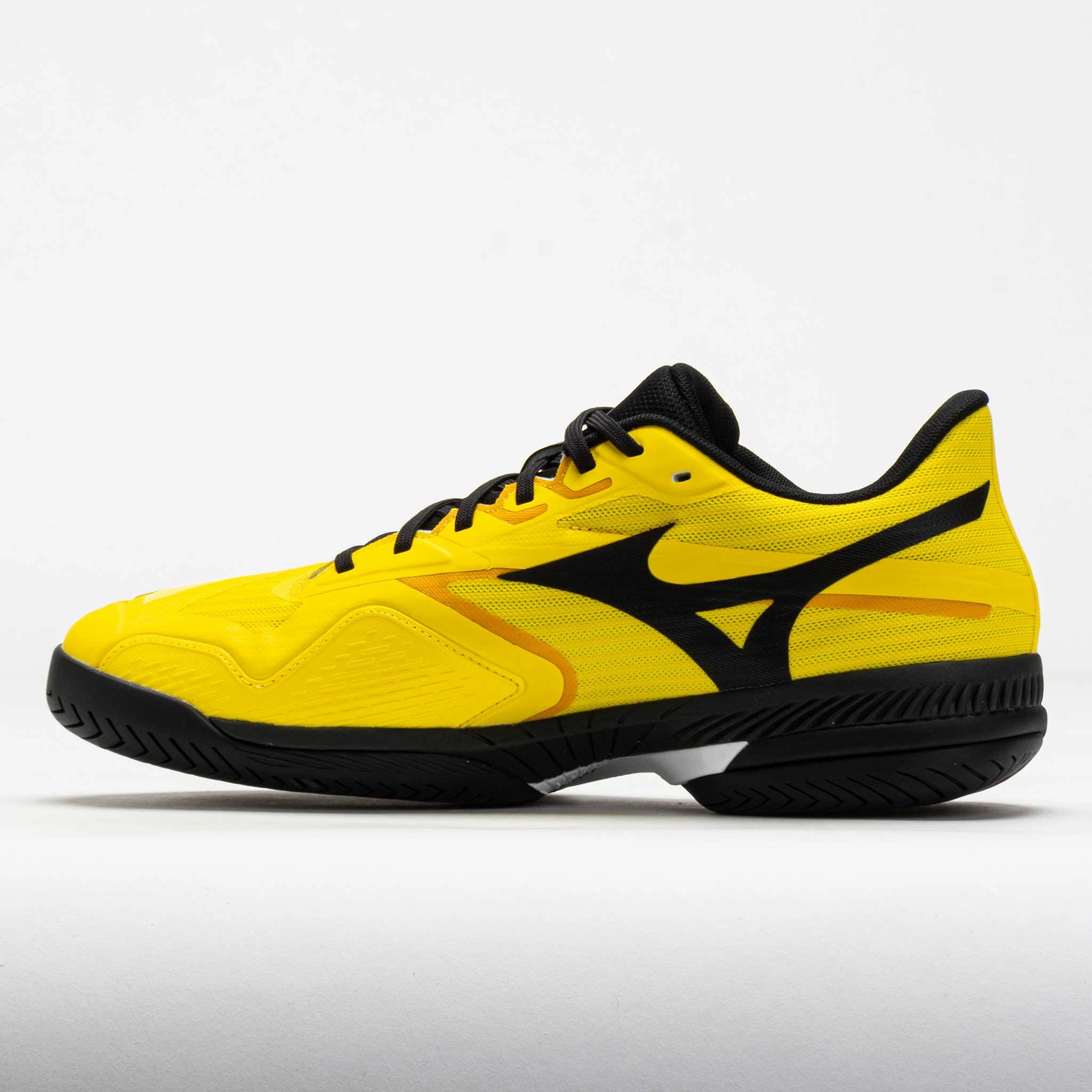 Breathable Construction Mizuno Wave Exceed Court AC Men's Vibrant Yellow/Black