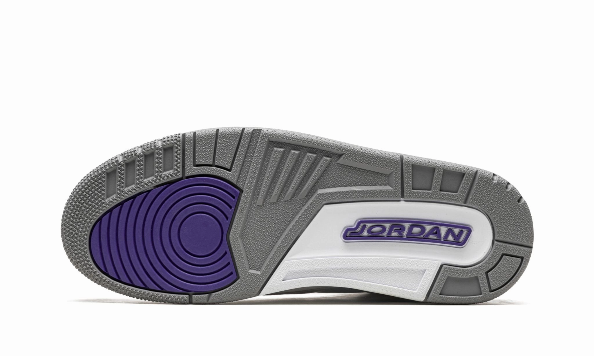 Breathable Footwear Inserts Air Jordan 3 Retro Dark Iris