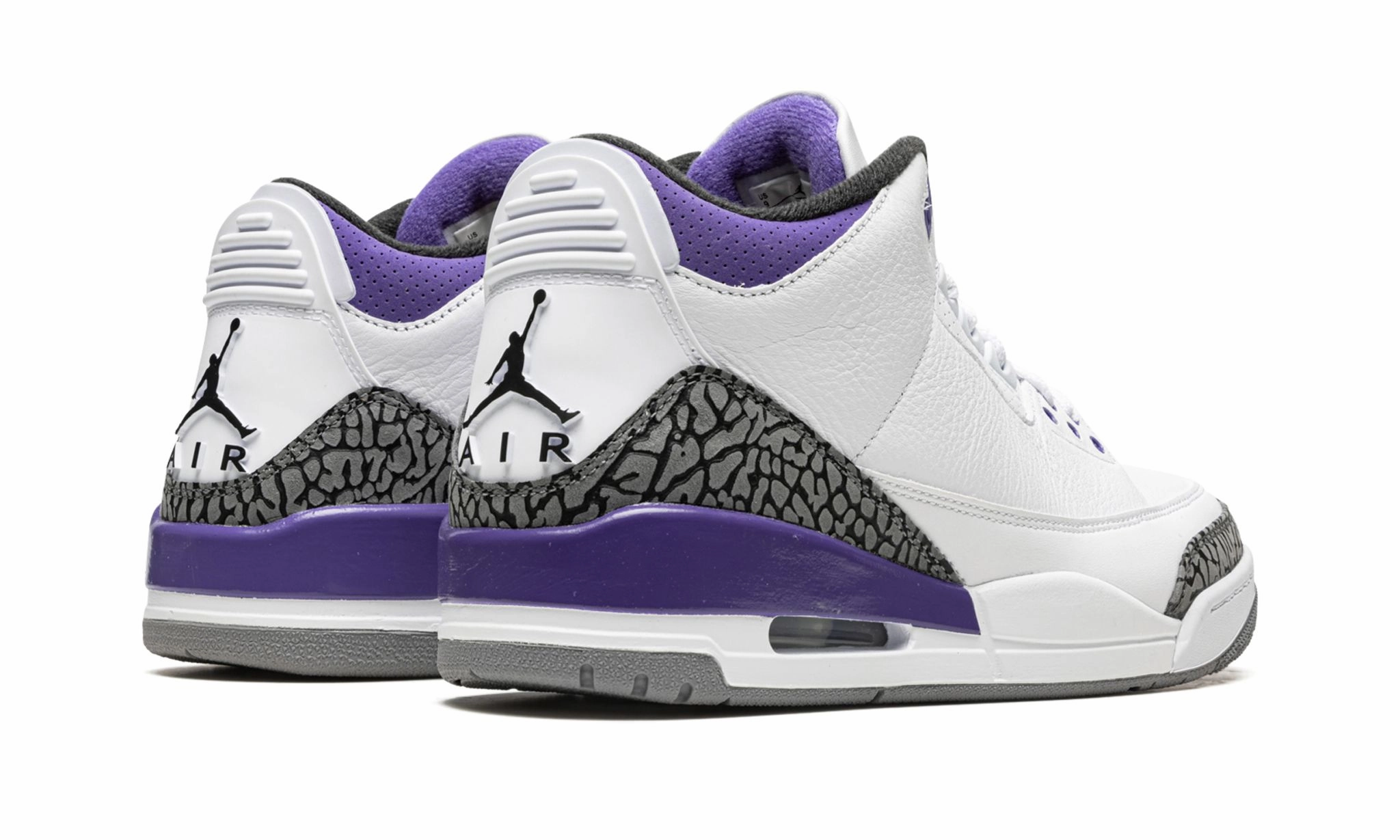 Breathable Footwear Inserts Air Jordan 3 Retro Dark Iris