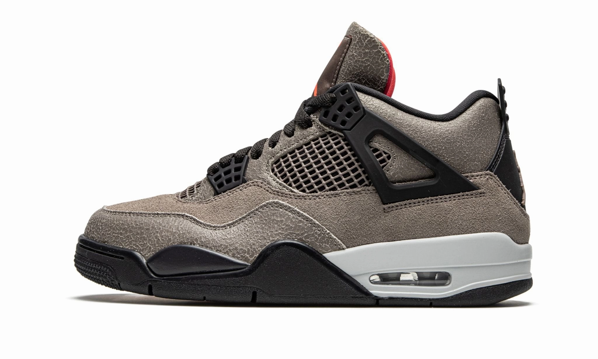 Air Jordan 4 Retro Taupe Haze nylon running wear Tremendous support