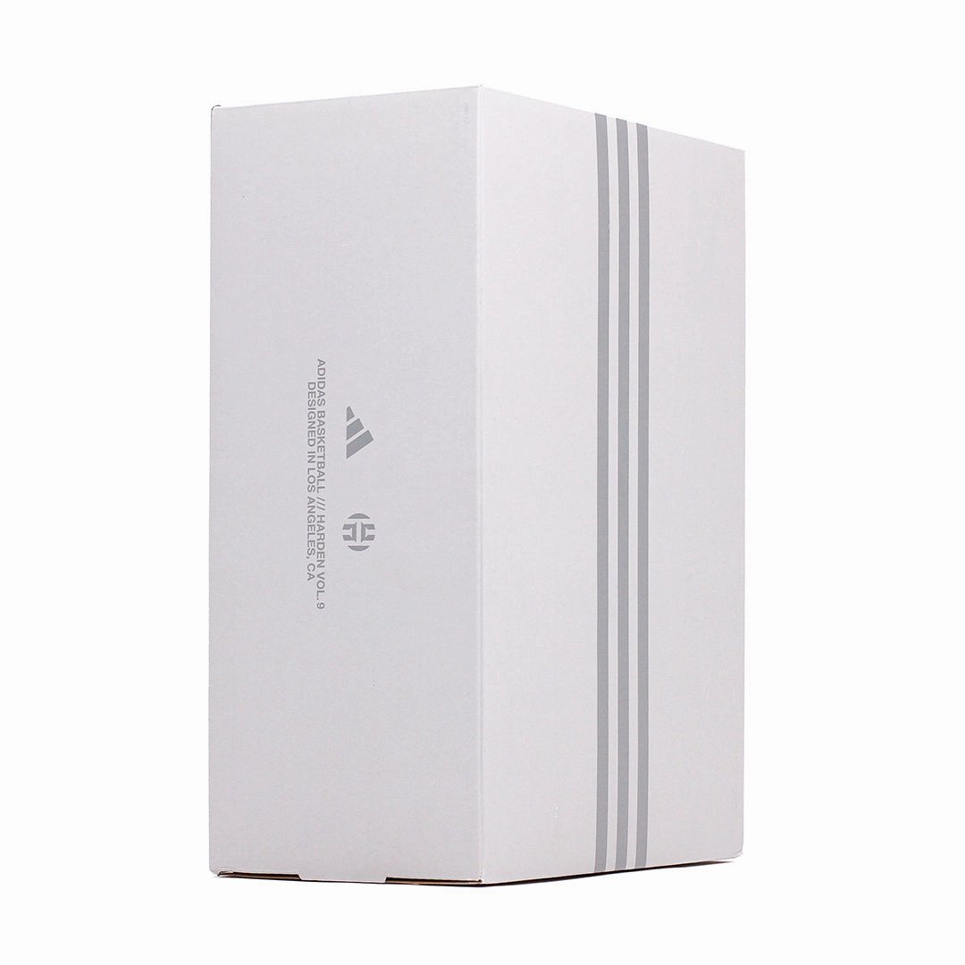 Breathable Sole Adidas Basketball Men Harden Volume 9 Cloud White Core Black JR2504