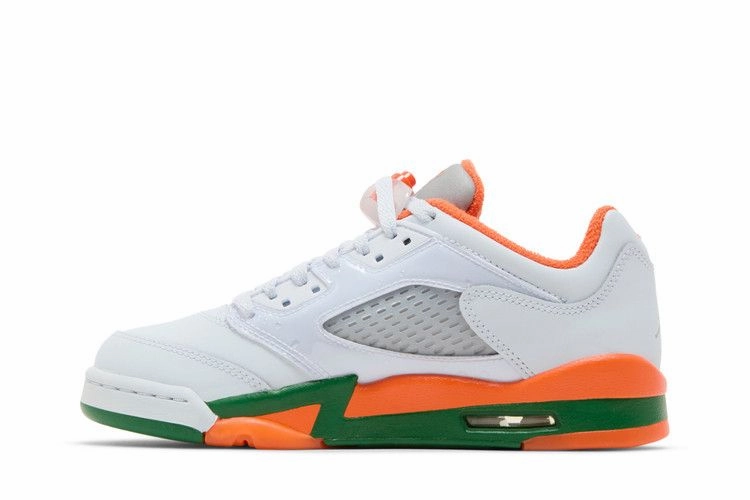 Breathable Upper Air Jordan 5 Retro Low GS 'Hurricanes'