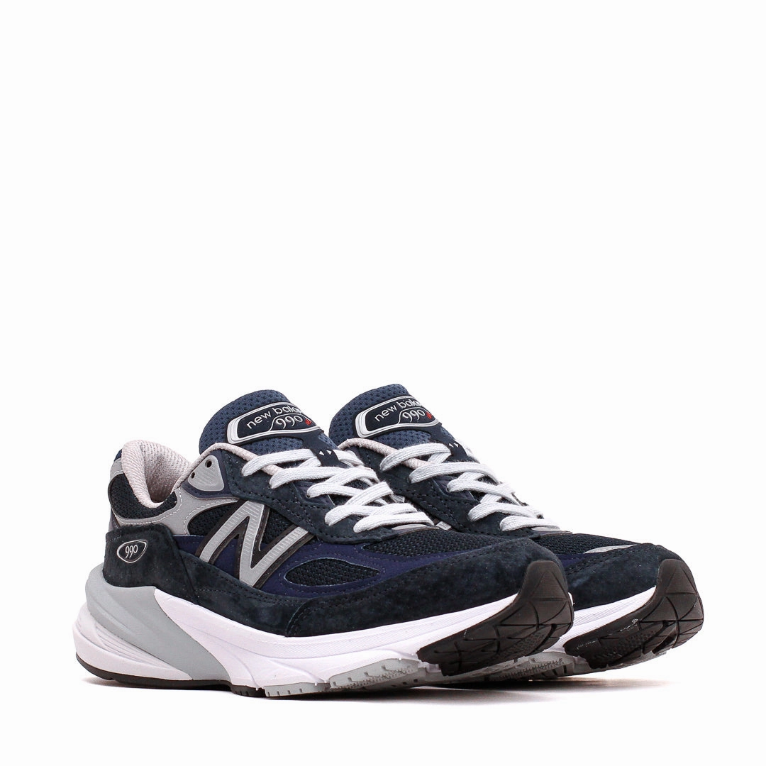 Breathable Upper New Balance Women 990v6 Navy W990NV6
