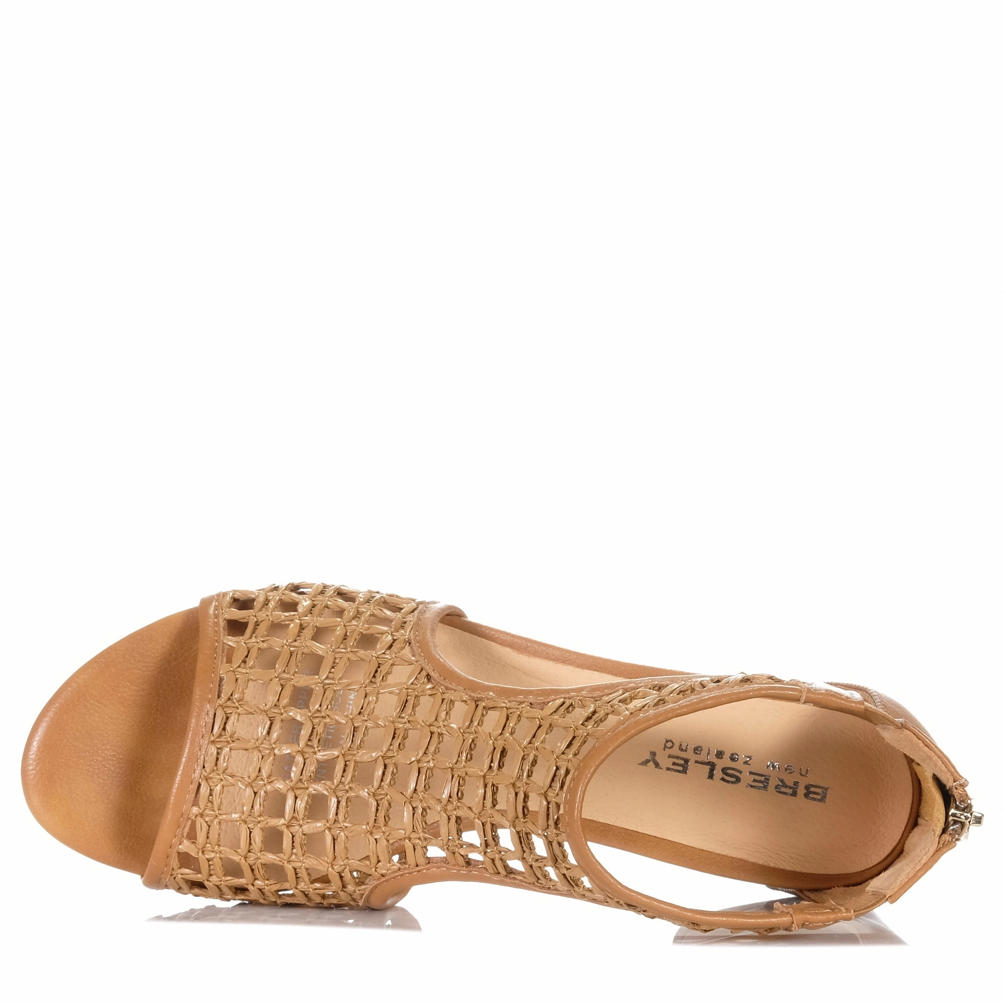 Bresley Angler Brandy Raffia Vibrant Luxe Footwear