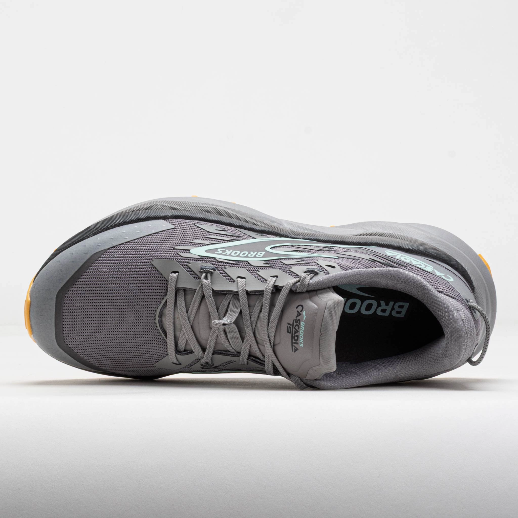 Brooks Cascadia 19 Men's Alloy/Ebony/Orange easy move