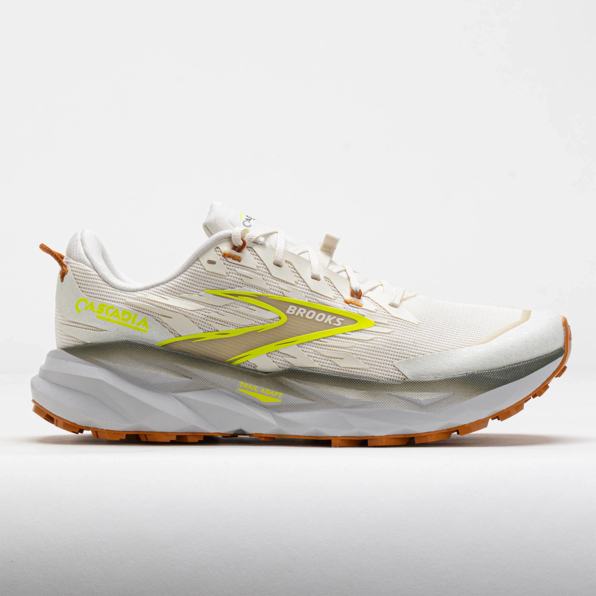 Brooks Cascadia 19 Men's Coconut/Olive/Ginger Rugged Terrain Boots Max