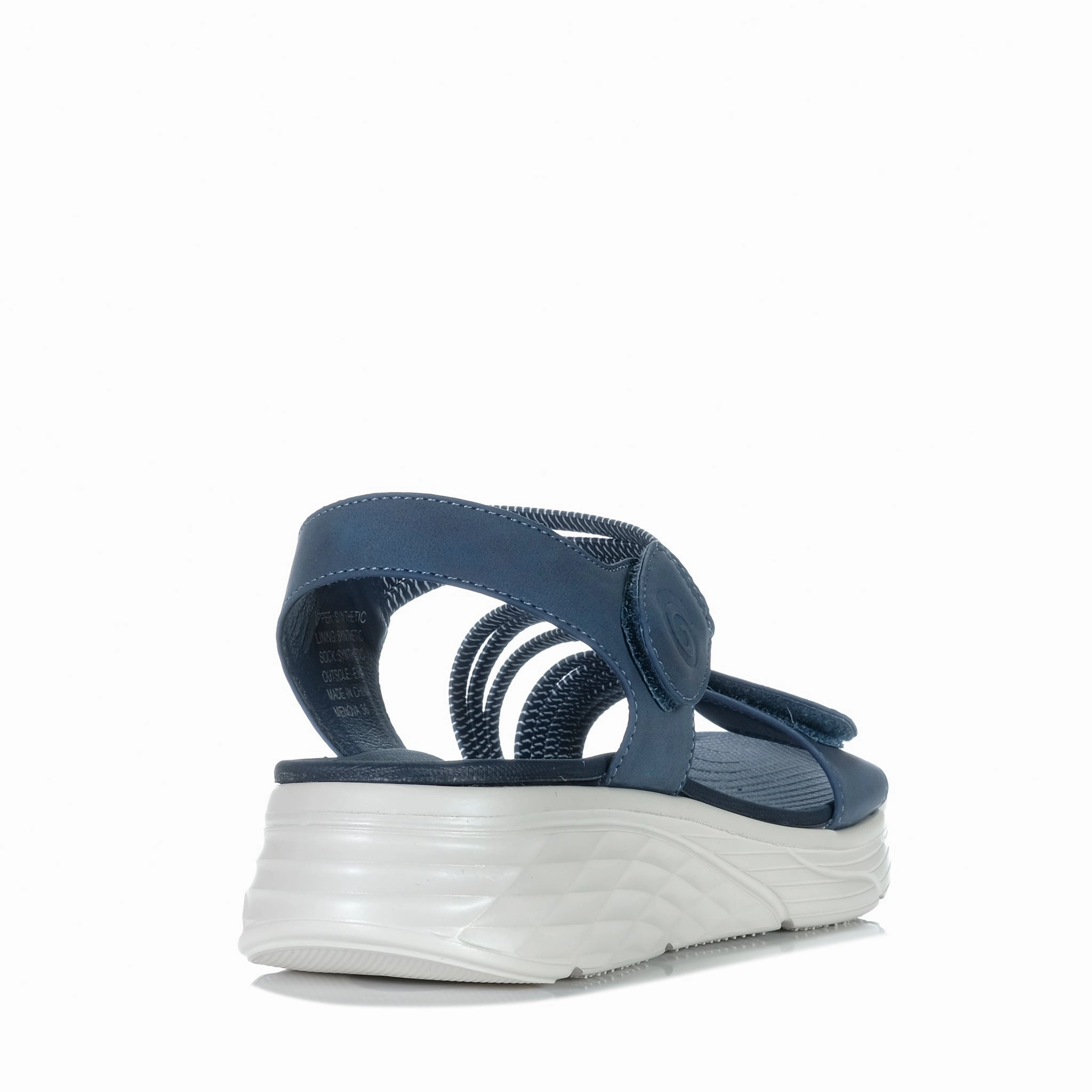 Cassini Menova Navy Elevated Fashion Sandals