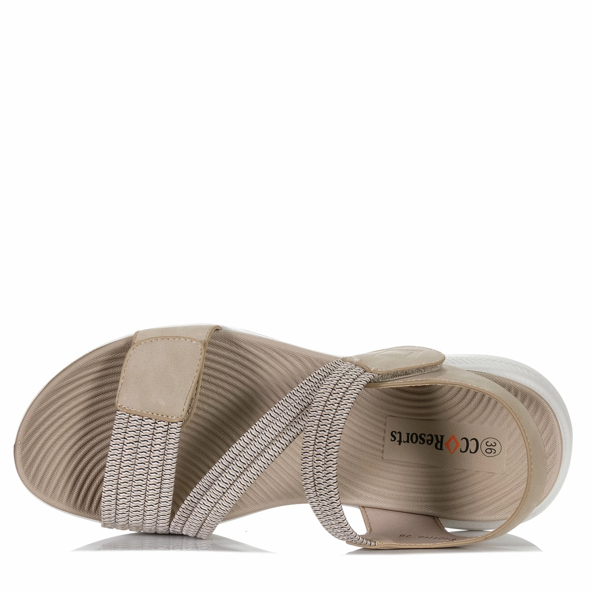 CC Resorts Florrie Apricot/Multi Comfortable Travel Shoes