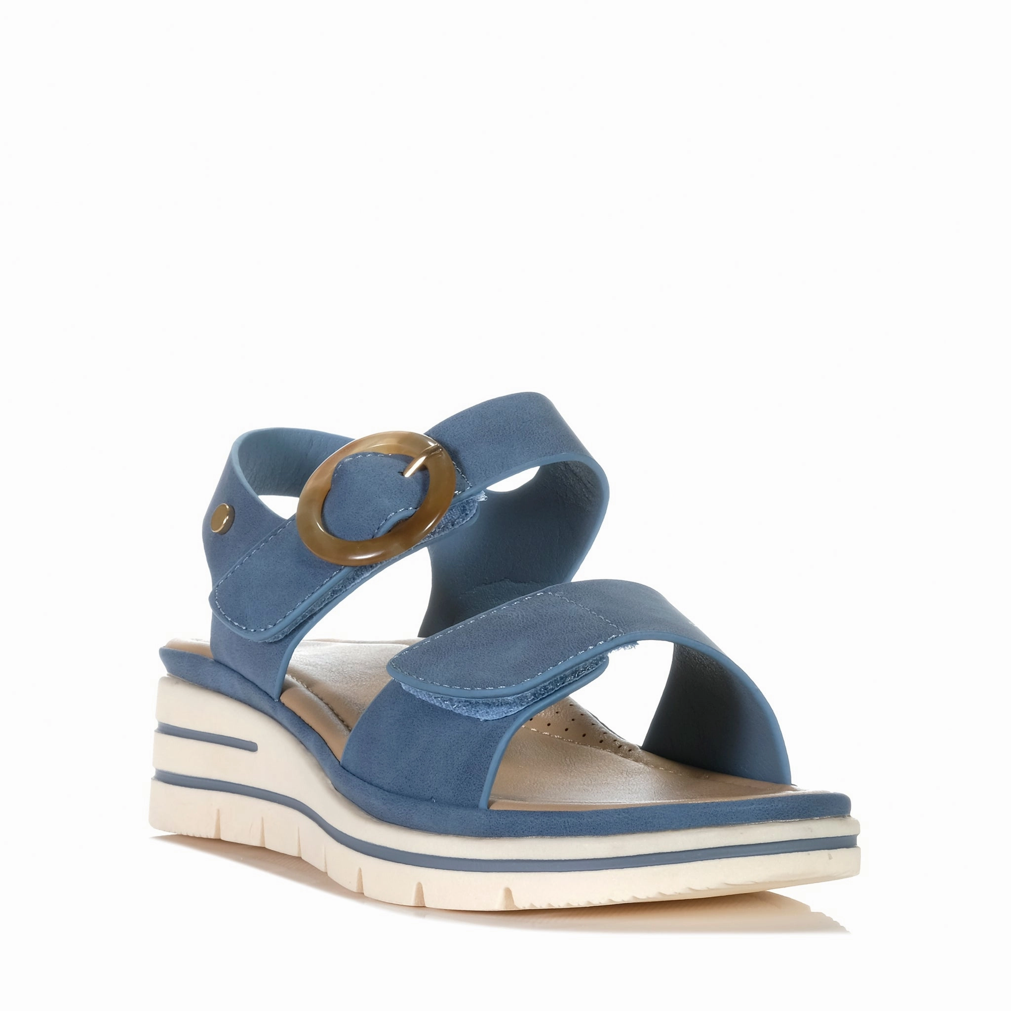 CC Resorts Yarra Denim Iconic Strappy Sandals