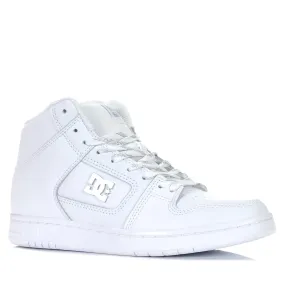 DC Shoes Manteca 4 Hi White/Silver Foam Comfort
