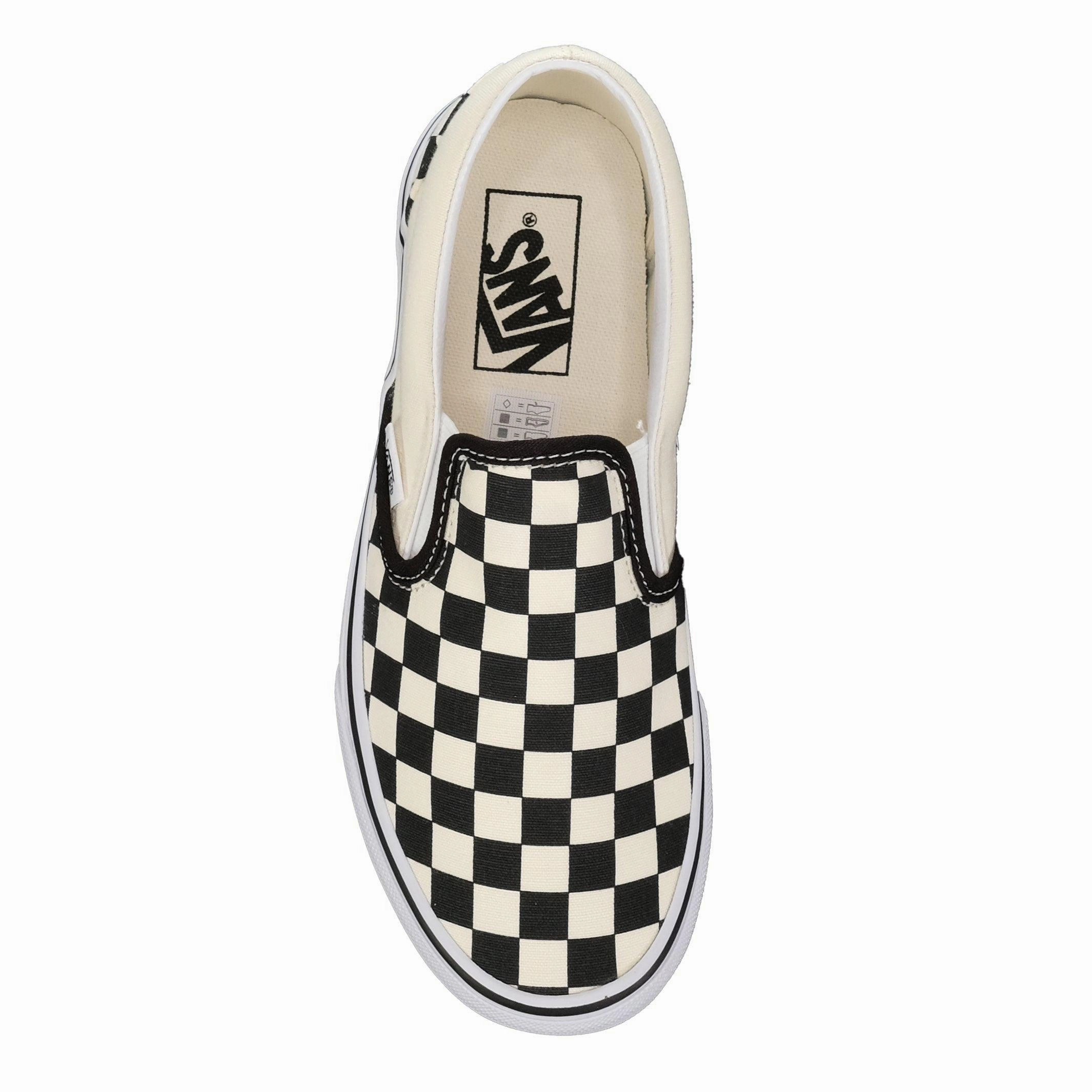 Chic Design Vans Classic Slip-Ons Checkerboard Black/White
