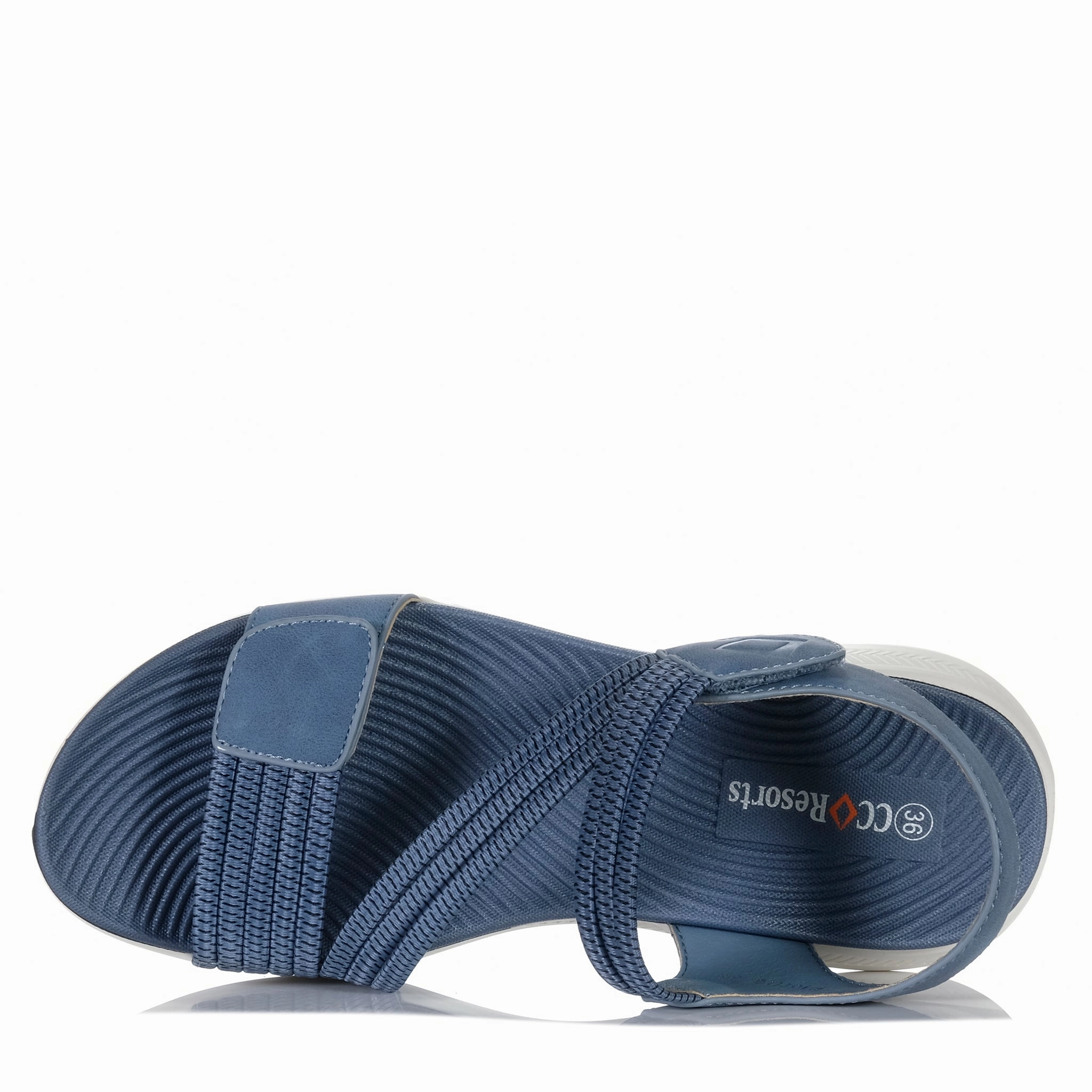 Chic Footwear CC Resorts Florrie Denim