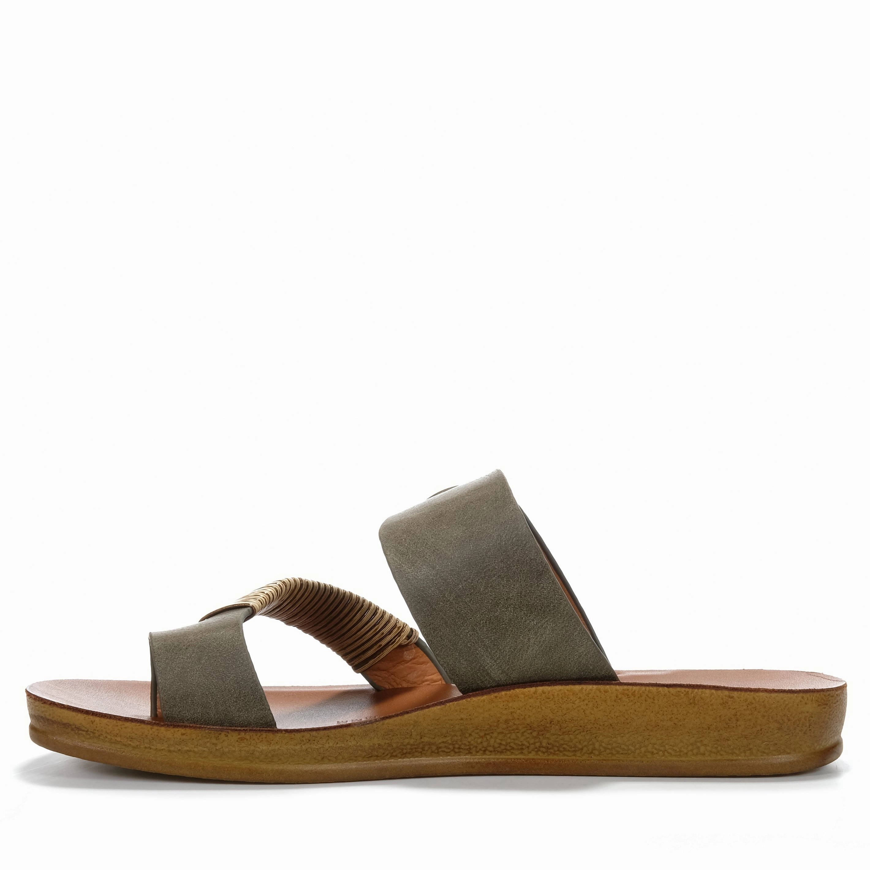 Chic High Fashion Sandals Los Cabos Bria Khaki