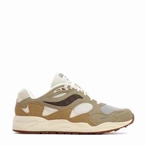 Saucony Men Grid Shadow 2 Sand Sage S70799-1 Shop Day