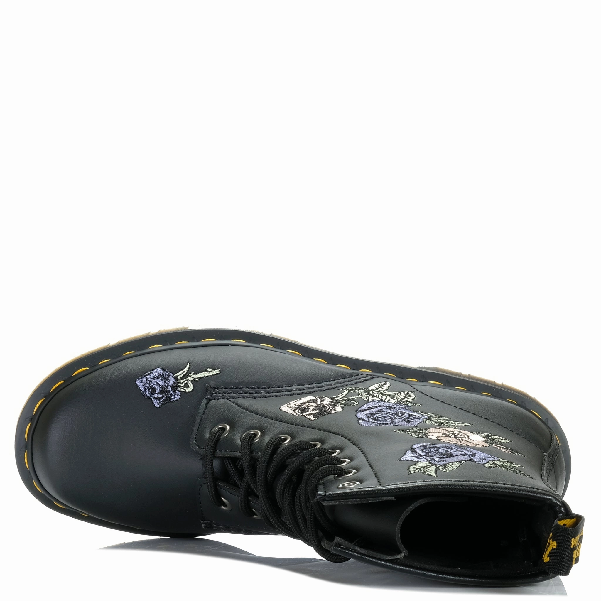 Chukka Ready Dr Martens 1460 Vonda Genix Nappa Black