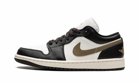Park Walk Bridge Jog Wmns Air Jordan 1 Low Shadow Brown
