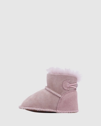 Clarks Cuddle Slipper - Dusty Pink Ergonomic Support