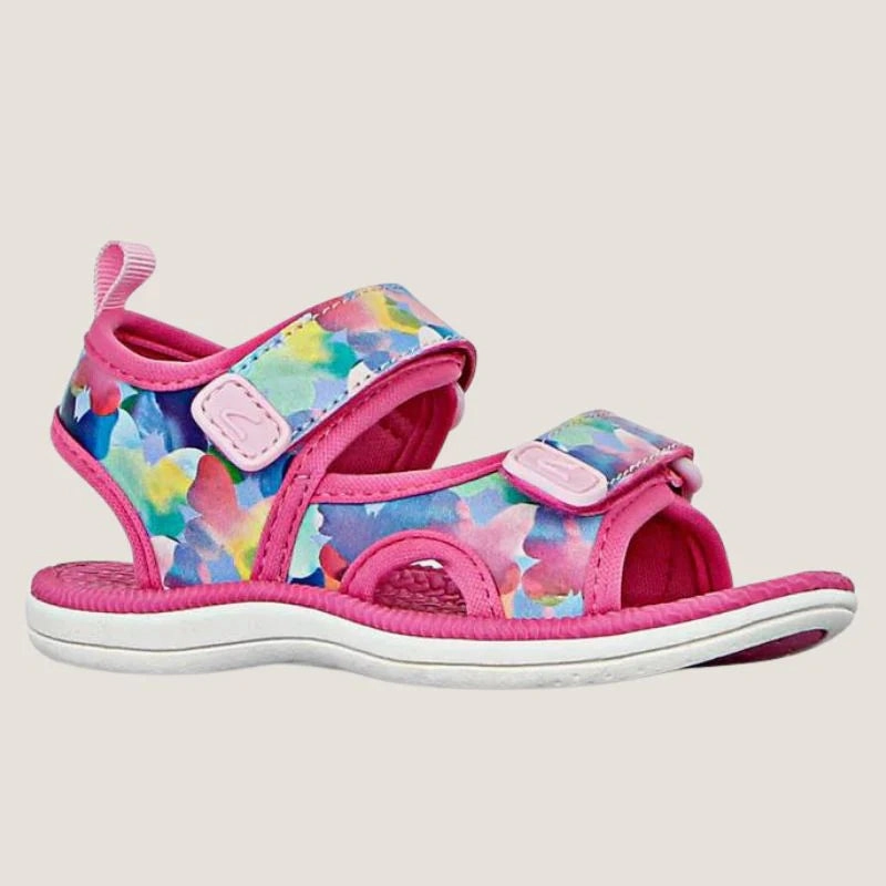 Clarks Florence - Butterflies - Pink Smooth Fit