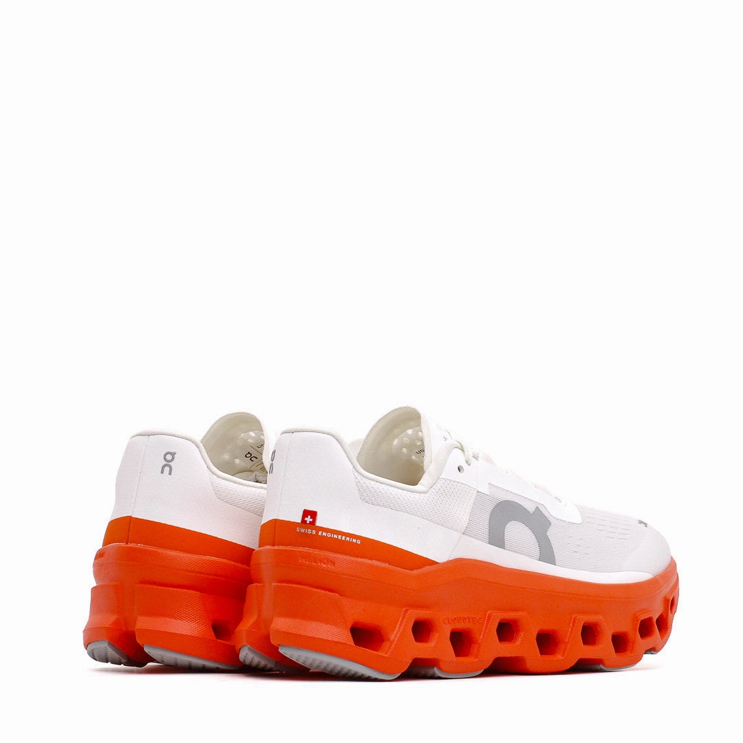 Classic Lacing ON Women Cloudmonster White Flame 61.97724