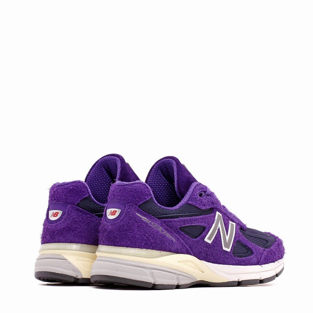 Cloud Flow New Balance Unisex 990v4 Plum Made In USA U990TB4