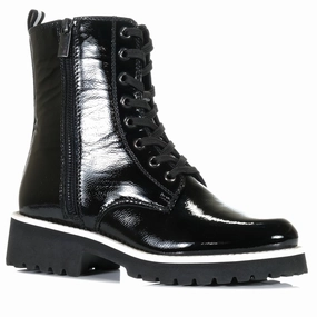 Comfortable Style Adventurous Spirit Josef Seibel Sallina 08 Schwarz Black Patent