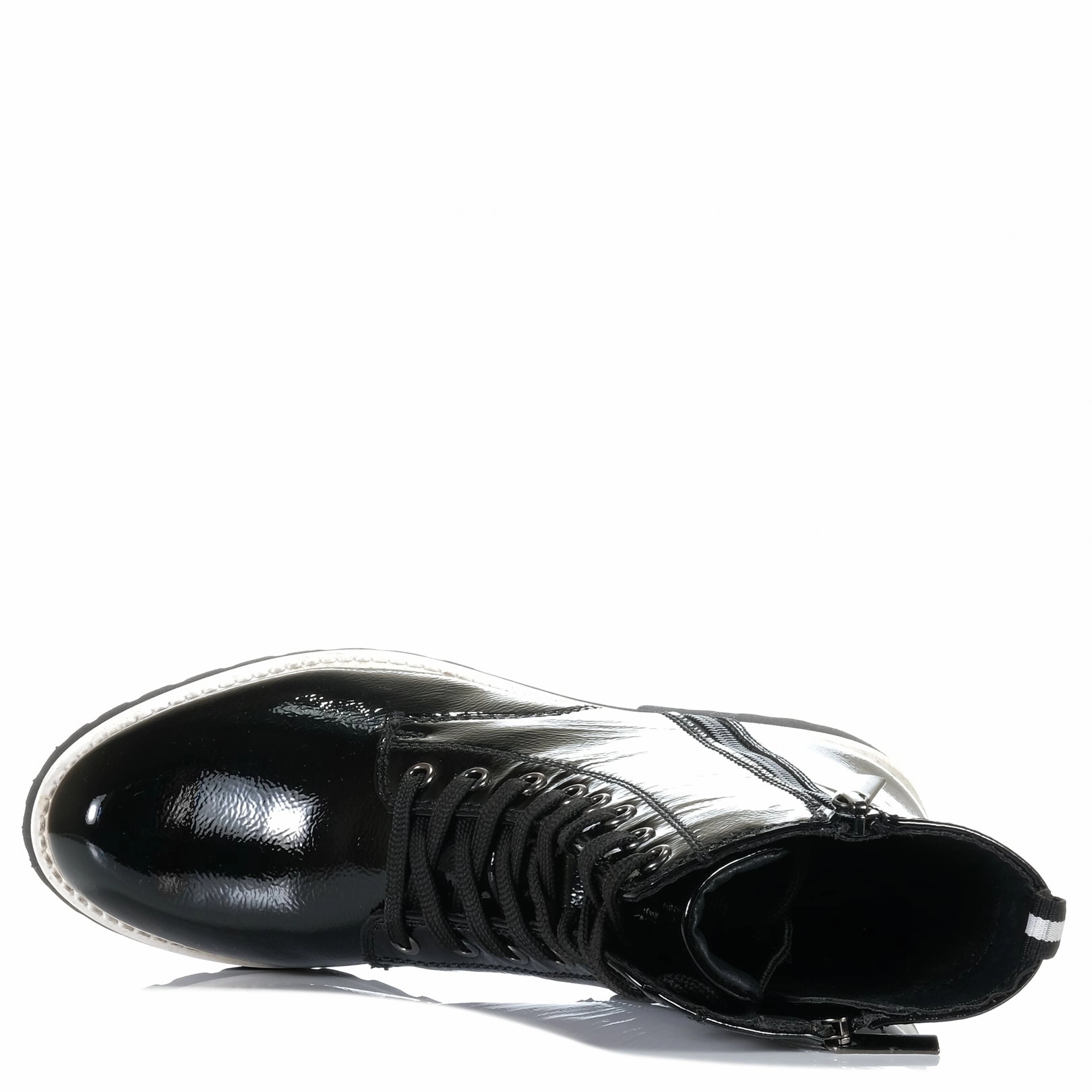 Combat Sole Josef Seibel Sallina 08 Schwarz Black Patent