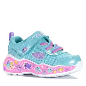 Skechers Play Scene - Fun Squad 303158N Turquoise/Multi Sculpted comfort
