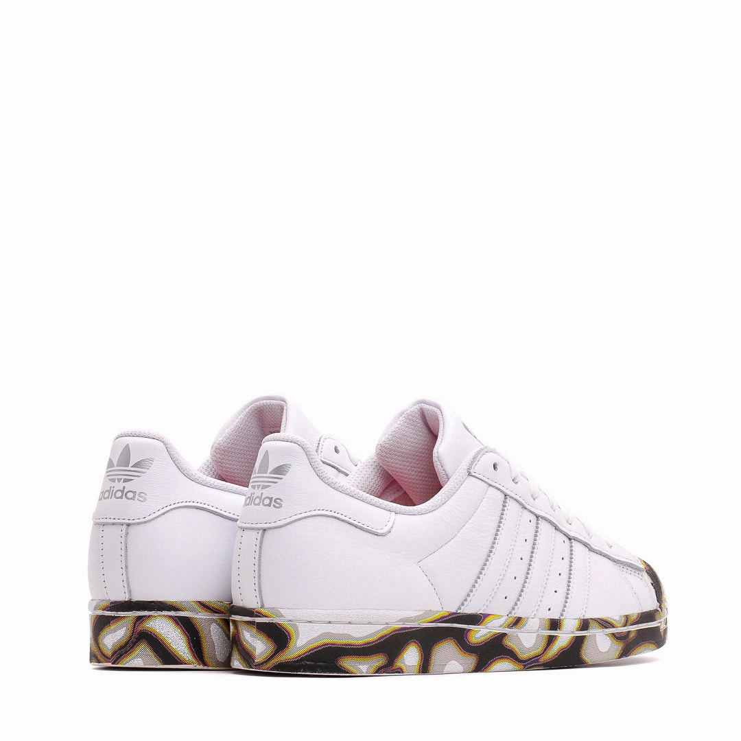 Comfort Feel Adidas Originals Men Superstar Pride White IH8061