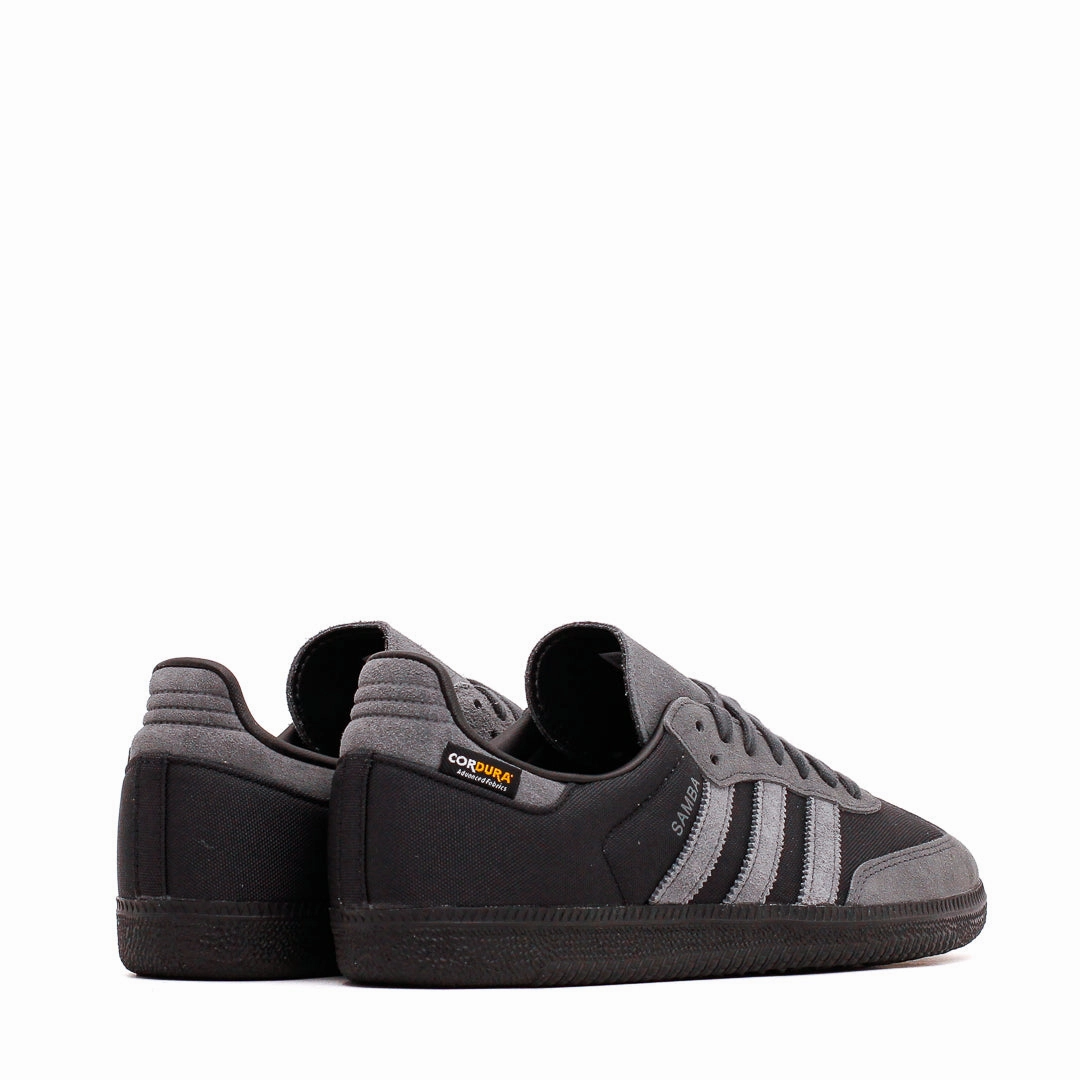 Comfort Fit Adidas Men Samba OG Black Cordura JI3214