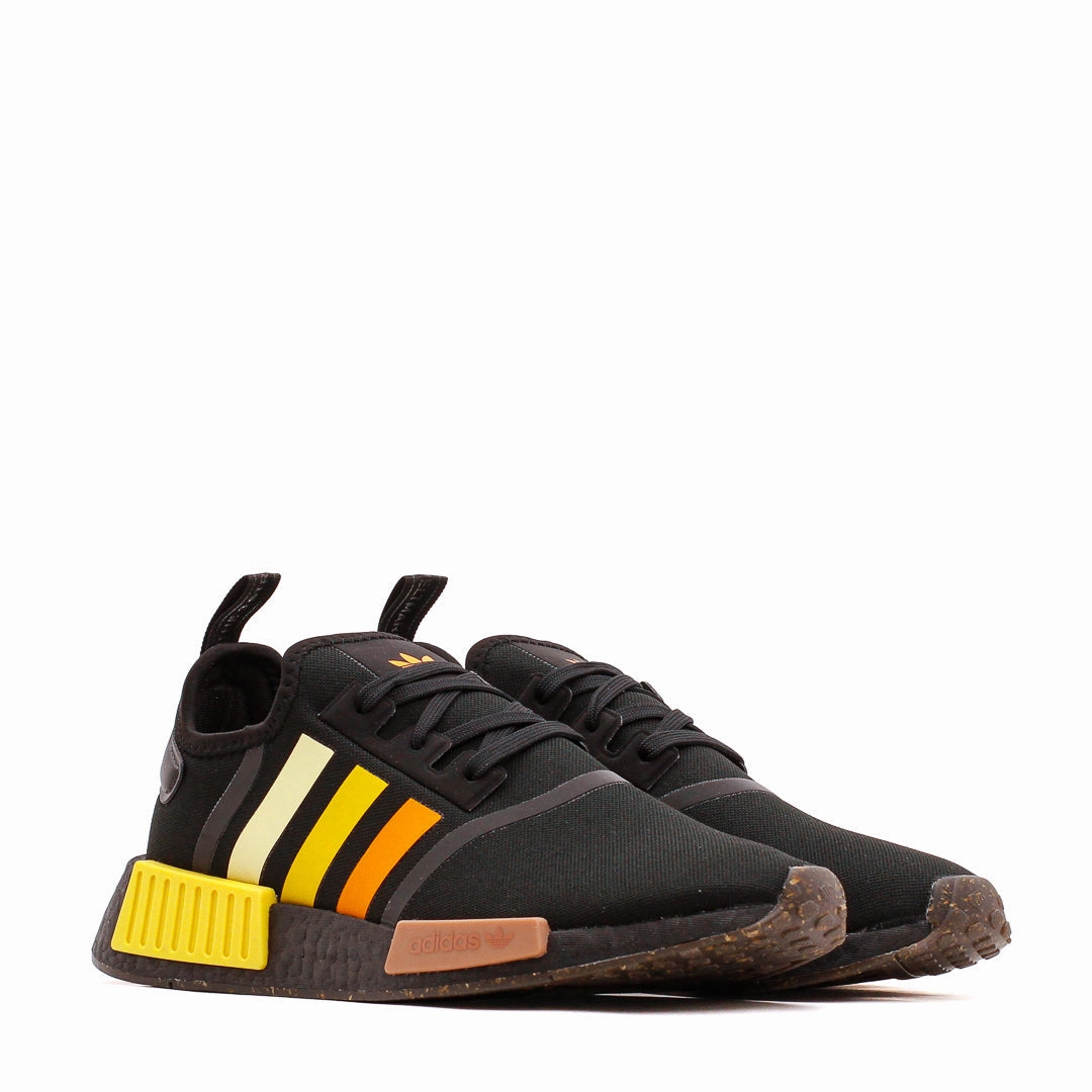 Comfort Ride Adidas Originals Men NMD R1 Boost Black HQ4561
