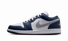 Air Jordan 1 Low 'Midnight Navy' Bus stop Forest Step