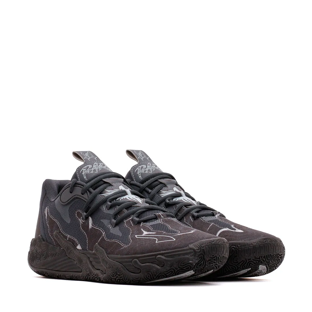 Comfortable Movement Puma Basketball Men LaMelo Ball MB.03 Lo Team Black Grey 310519-03