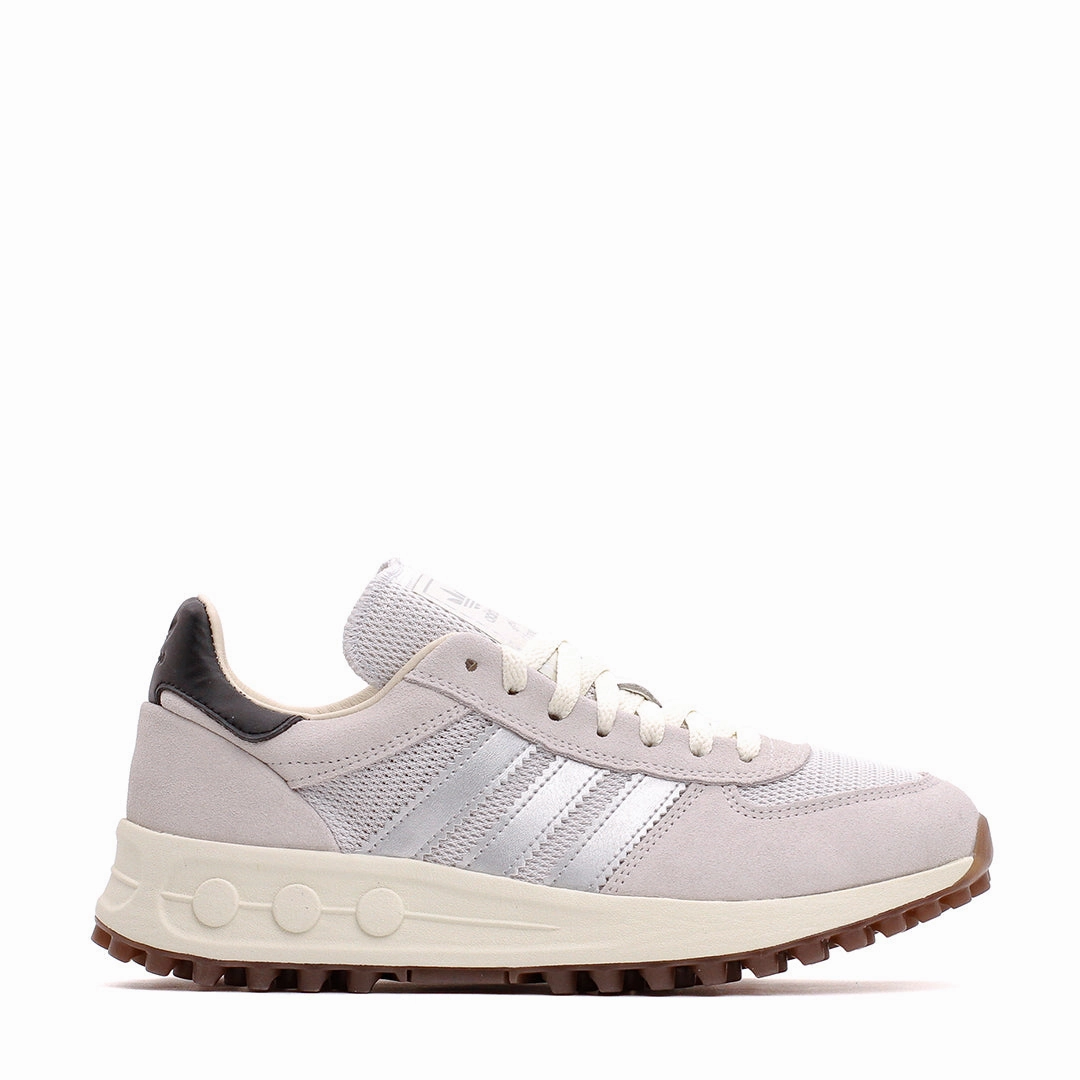 Comfortable Cushion Adidas Originals Men LA Trainer Lux Silver White IE6478