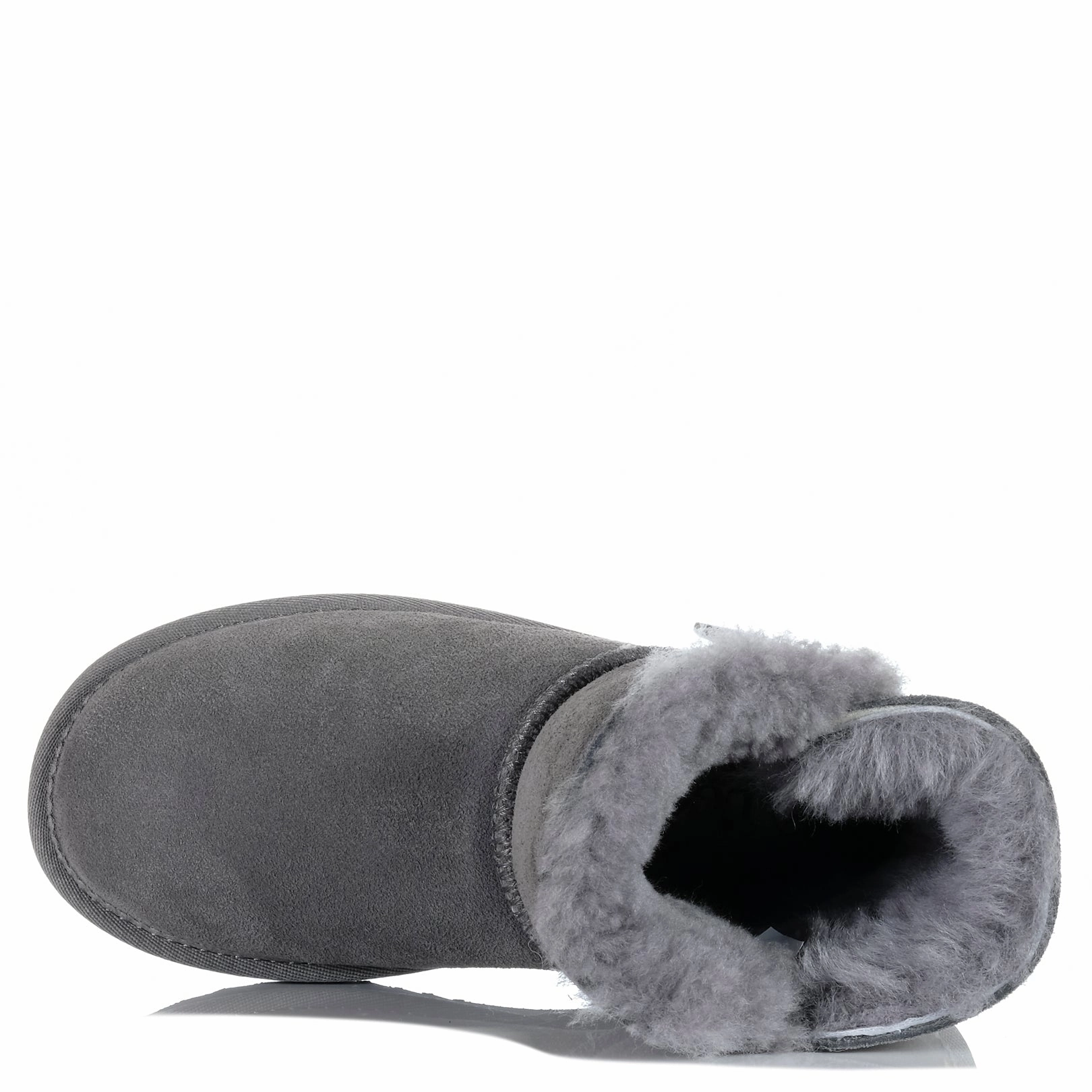 Comfortable to walk Grosby Button Ugg Dark Grey